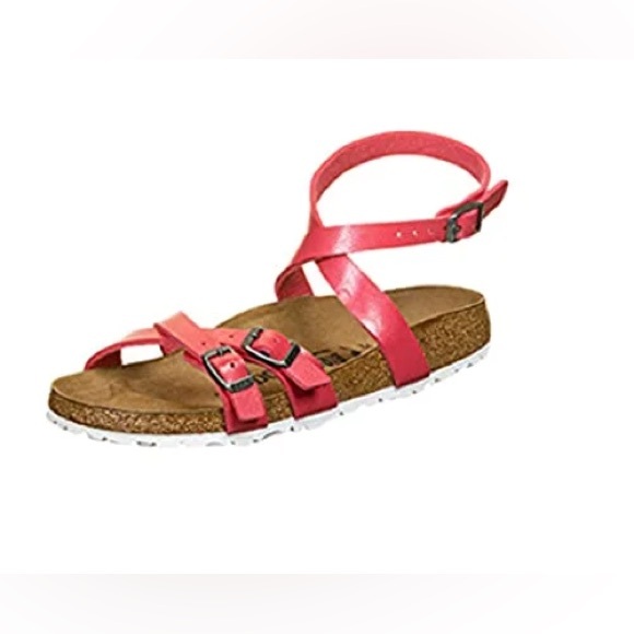 Birkenstock Shoes - BIRKENSTOCK BLANCA SANDALS IN RASPBERRY 35 EU 4-4.5 US